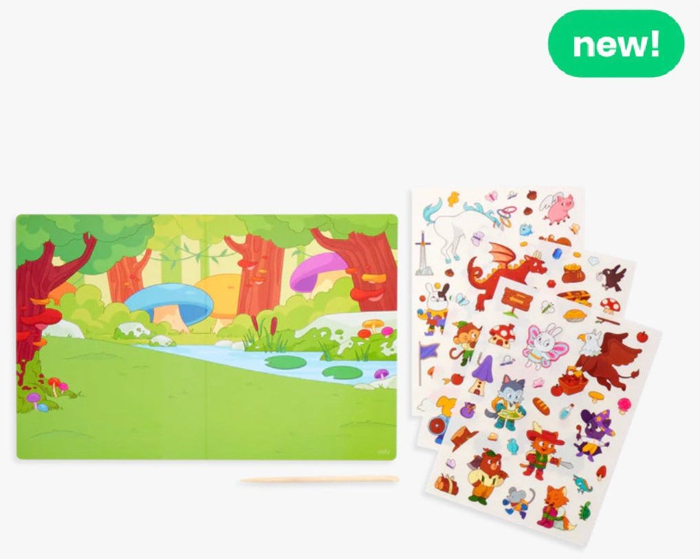 OOLY Set The Scene Transfer Sticker Magic - Magical Forest - hip-kid