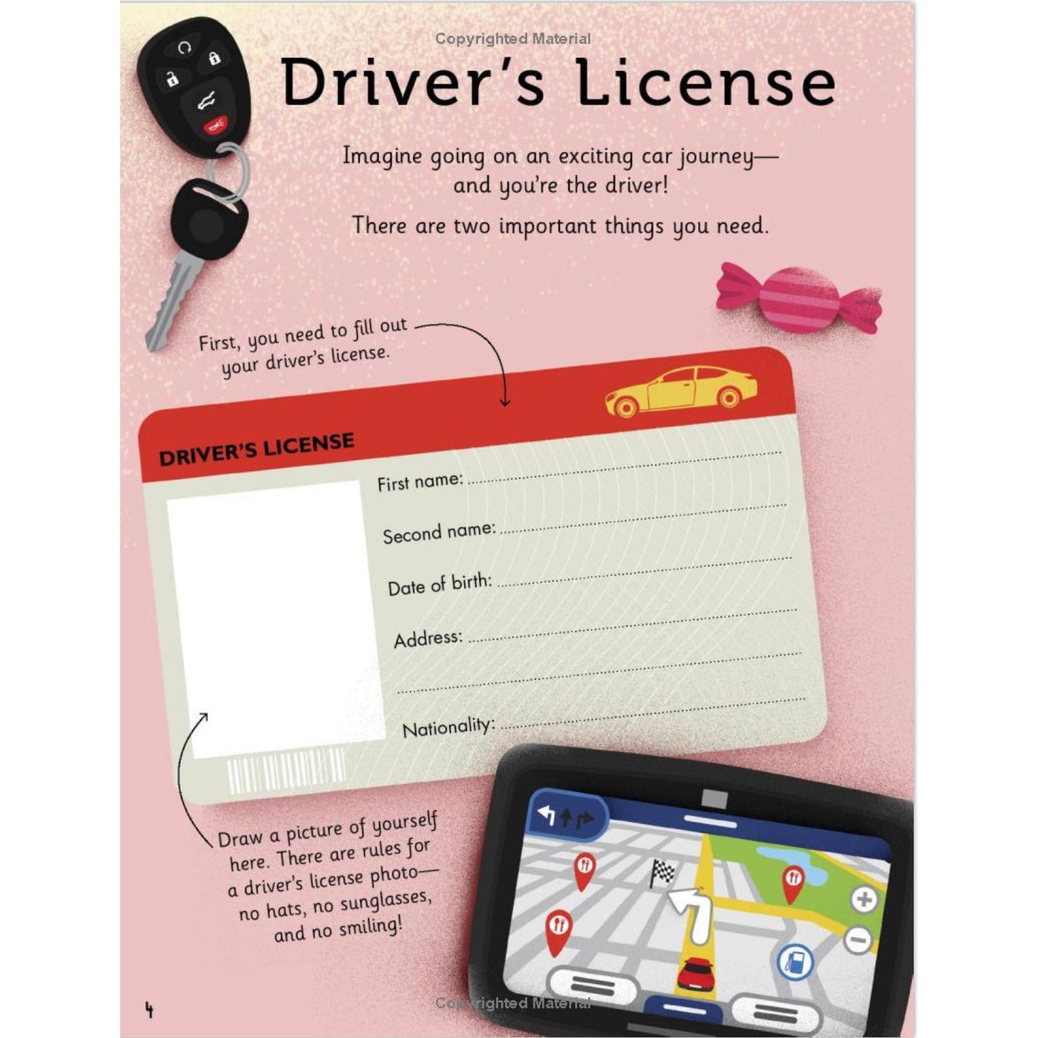 In The Car Activity Book - hip-kid