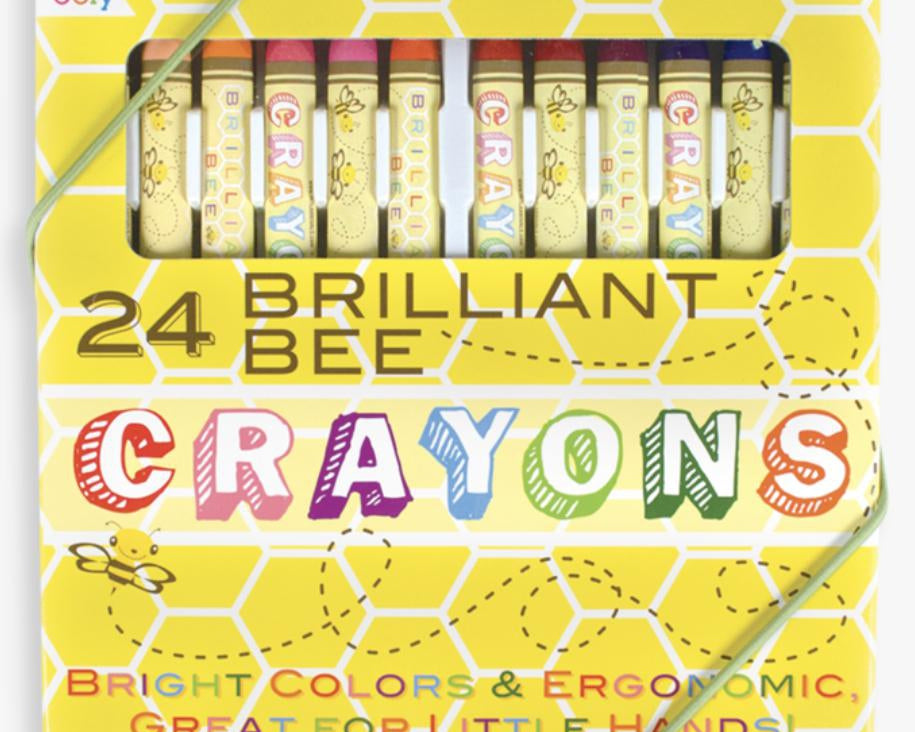 OOLY Brilliant Bee Crayons - hip-kid