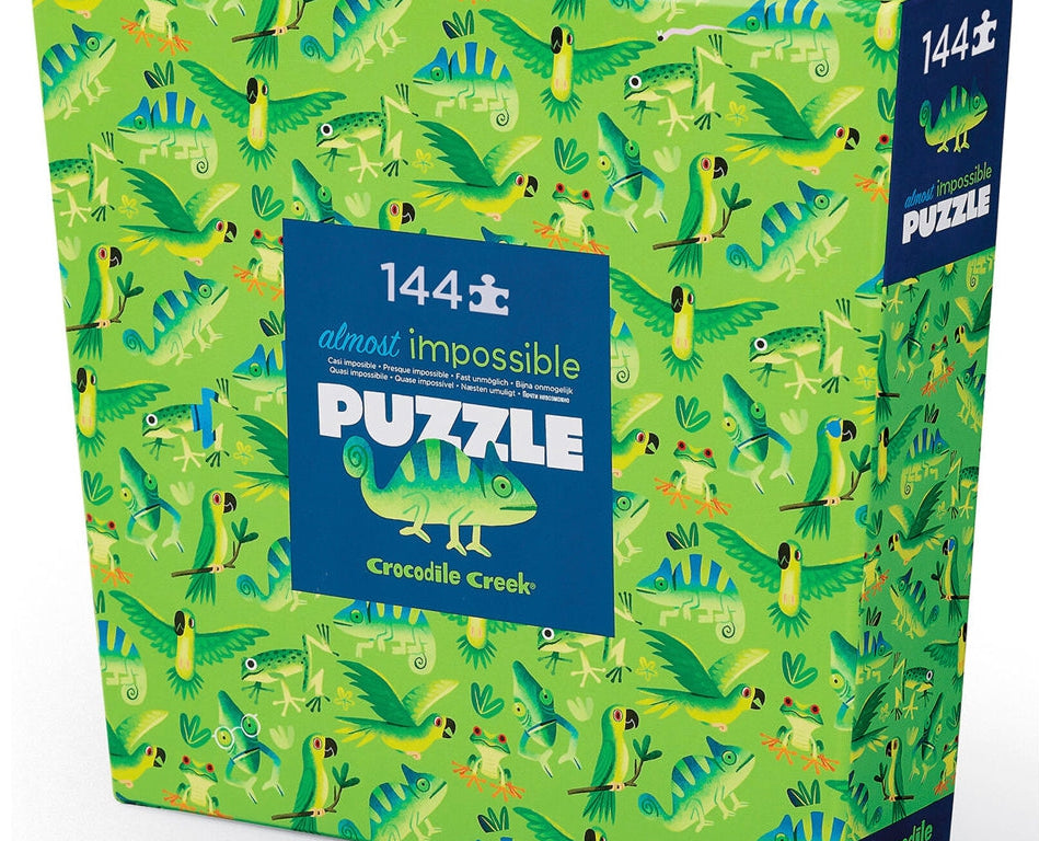Crocodile Creek 144 Impossible Puzzle Jungle Jive - hip-kid