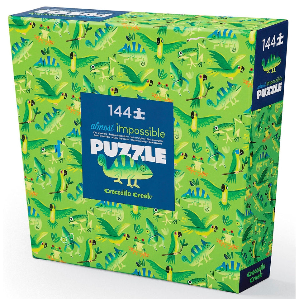 Crocodile Creek 144 Impossible Puzzle Jungle Jive - hip-kid