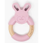 Three Hearts Bunny Ear Teether - hip-kid
