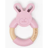 Three Hearts Bunny Ear Teether - hip-kid