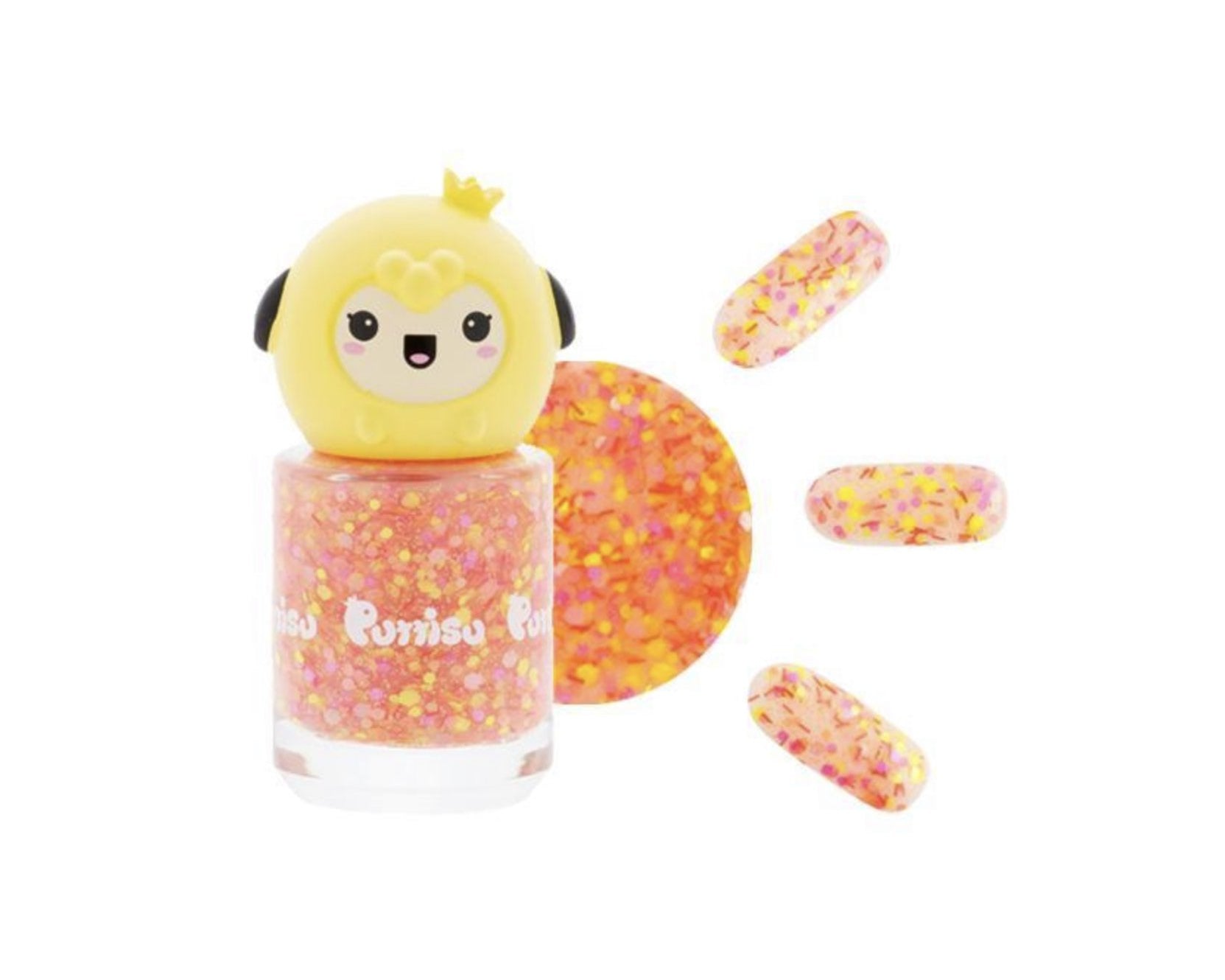 Puttisu Glitter Nail - Red Spot (G01) - hip-kid