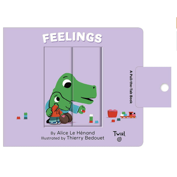 Feelings Pull and Play Board Book - hip-kid