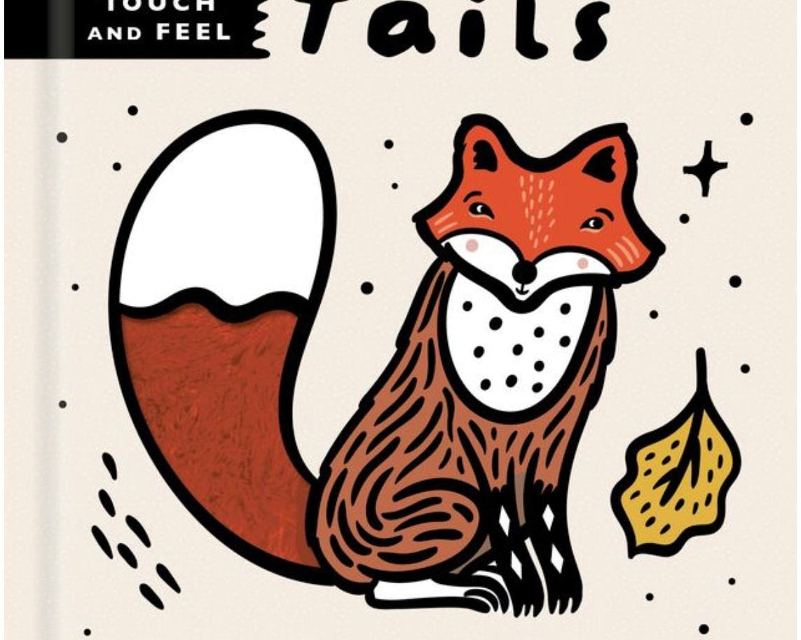 Wee Gallery Touch & Feel Tails - hip-kid
