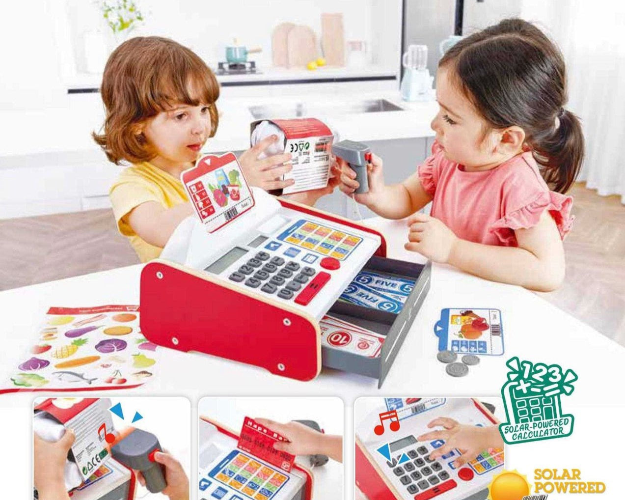 Hape Beep ‘n’ Drive Car Set - hip-kid