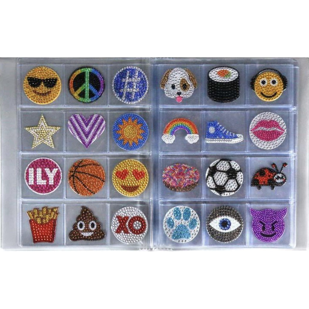 Sticker Beans Sticker Book - Blue - hip-kid