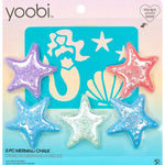 Yoobi Chalk Set with Stencil - Mermaid - hip-kid