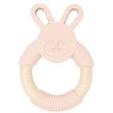 Three Hearts Bunny Ear Teether - hip-kid