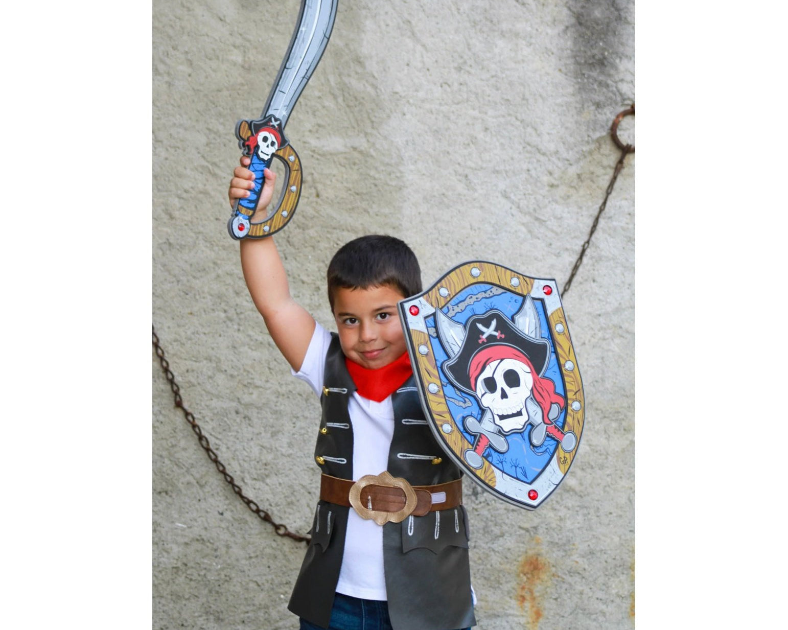 CEC Captain Skully Shield & Sword - hip-kid