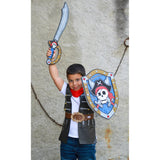 CEC Captain Skully Shield & Sword - hip-kid