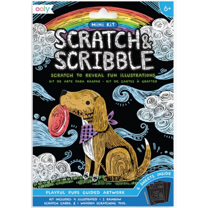 OOLY Scratch & Scribble - Mini Kit - hip-kid