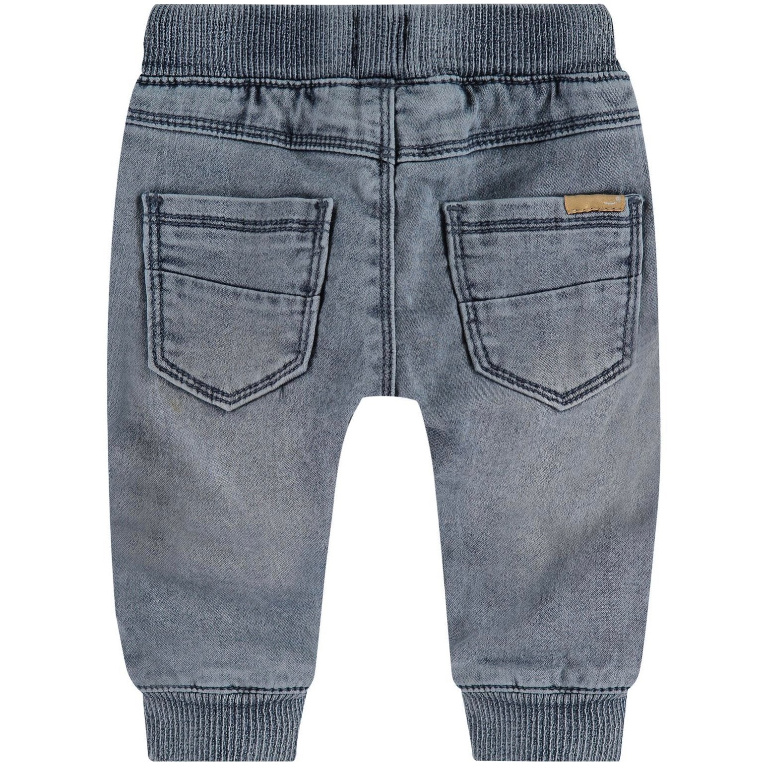 Babyface Baby Boys Jogg Denim - Blue Grey Denim - hip-kid