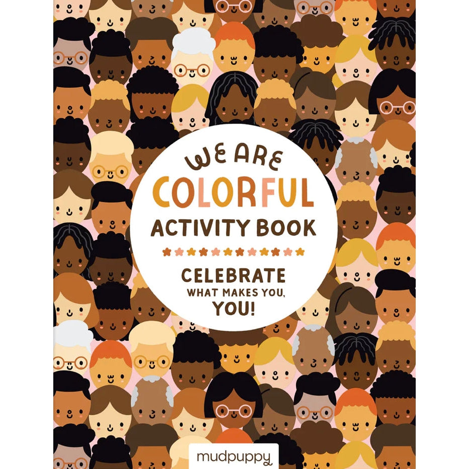 Mudpuppy We Are Colorful Activity Book - hip-kid