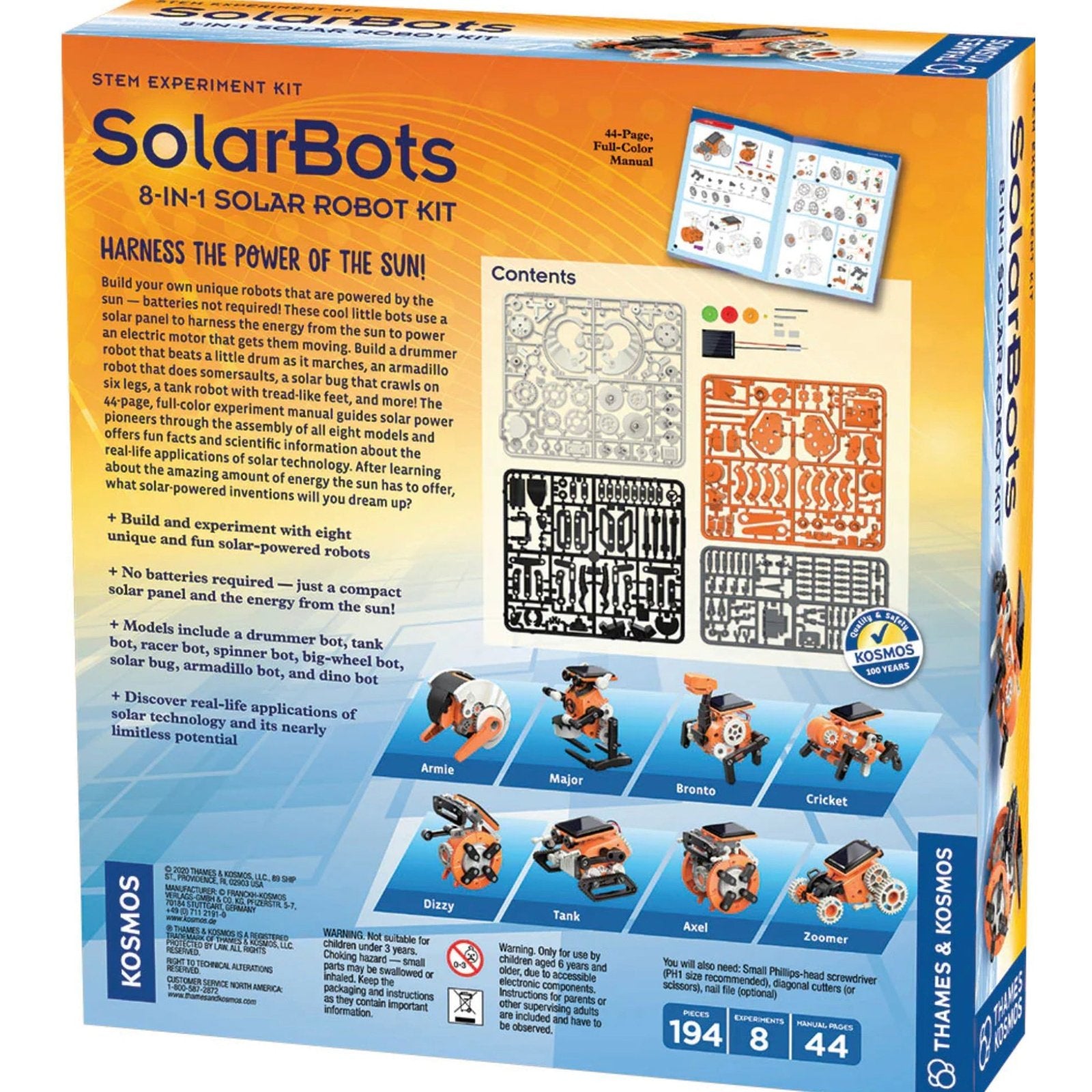 Thames & Kosmos Solar Bots - hip-kid