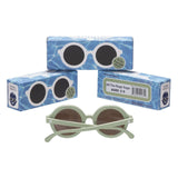 Babiators Euro Round All The Sage Sunglasses w/ Amber Lens - hip-kid