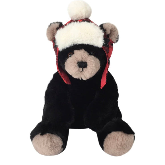 Mon Ami “Bern” the Black Bear Plush Stuffed Animal - hip-kid