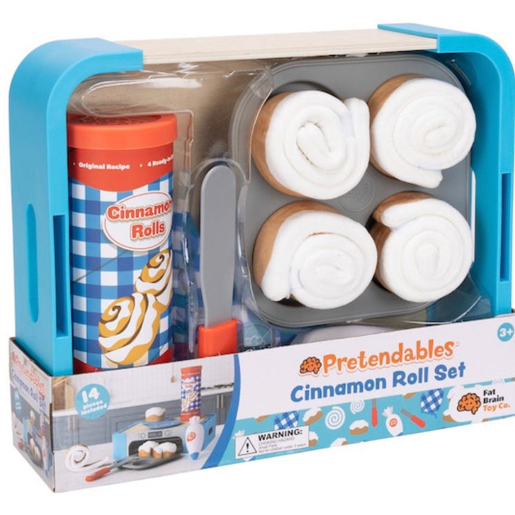 Fat Brain Toys Pretendables Cinnamon Roll Set - hip-kid