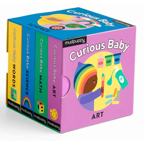 Mudpuppy Curious Baby Book Set - hip-kid