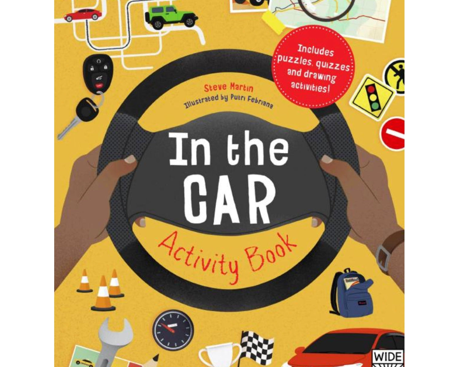 In The Car Activity Book - hip-kid