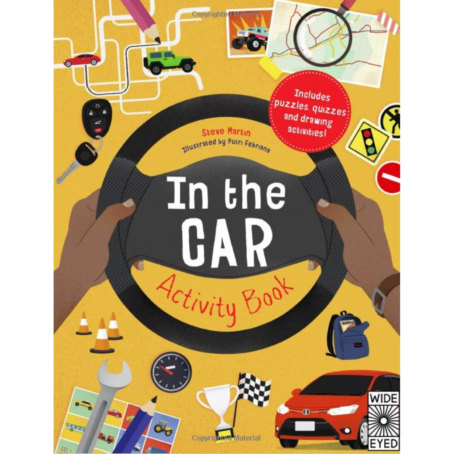 In The Car Activity Book - hip-kid