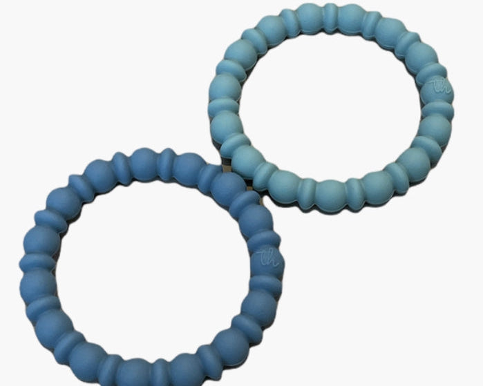 Three Hearts Teething Bracelet Set - hip-kid