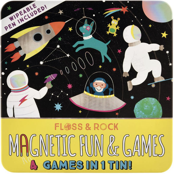 Floss & Rock Magnetic Fun & Games Space - hip-kid