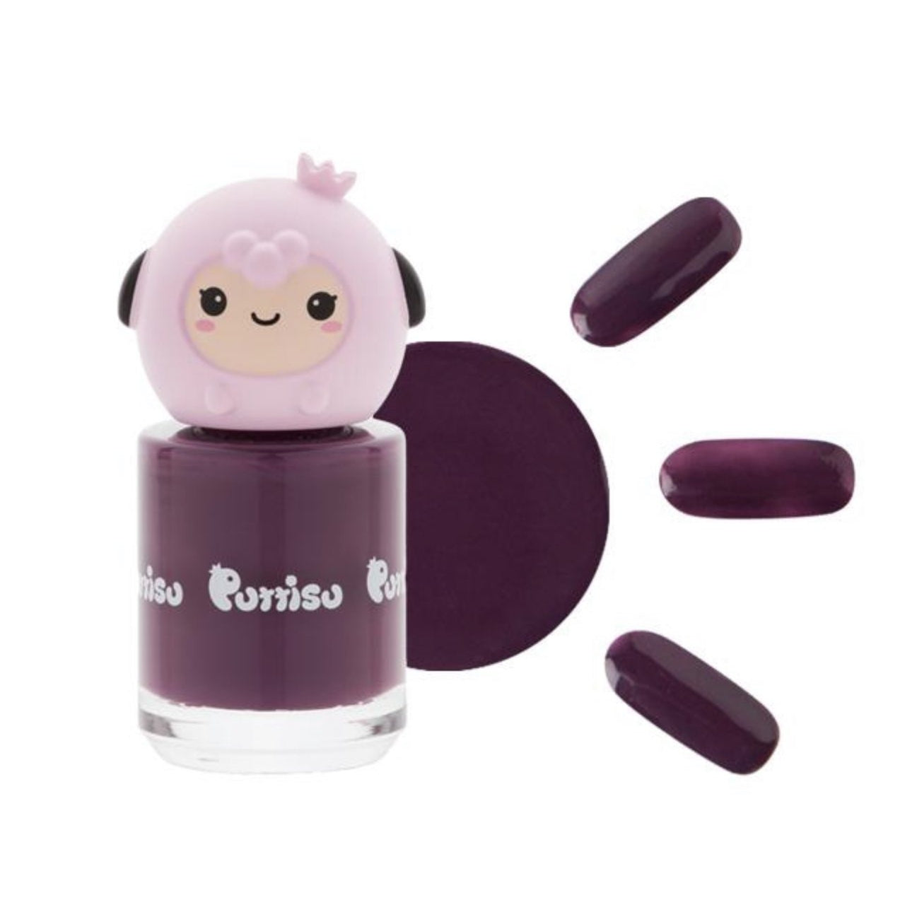 Puttisu Color Nail - Happy Purple (C11) - hip-kid