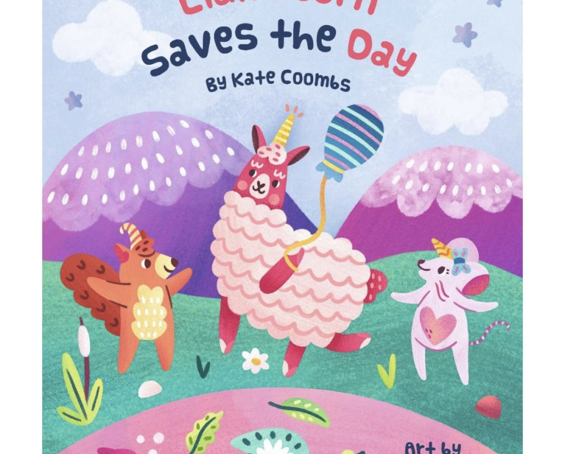 Gibbs Smith The Llamacorn Saves the Day - hip-kid