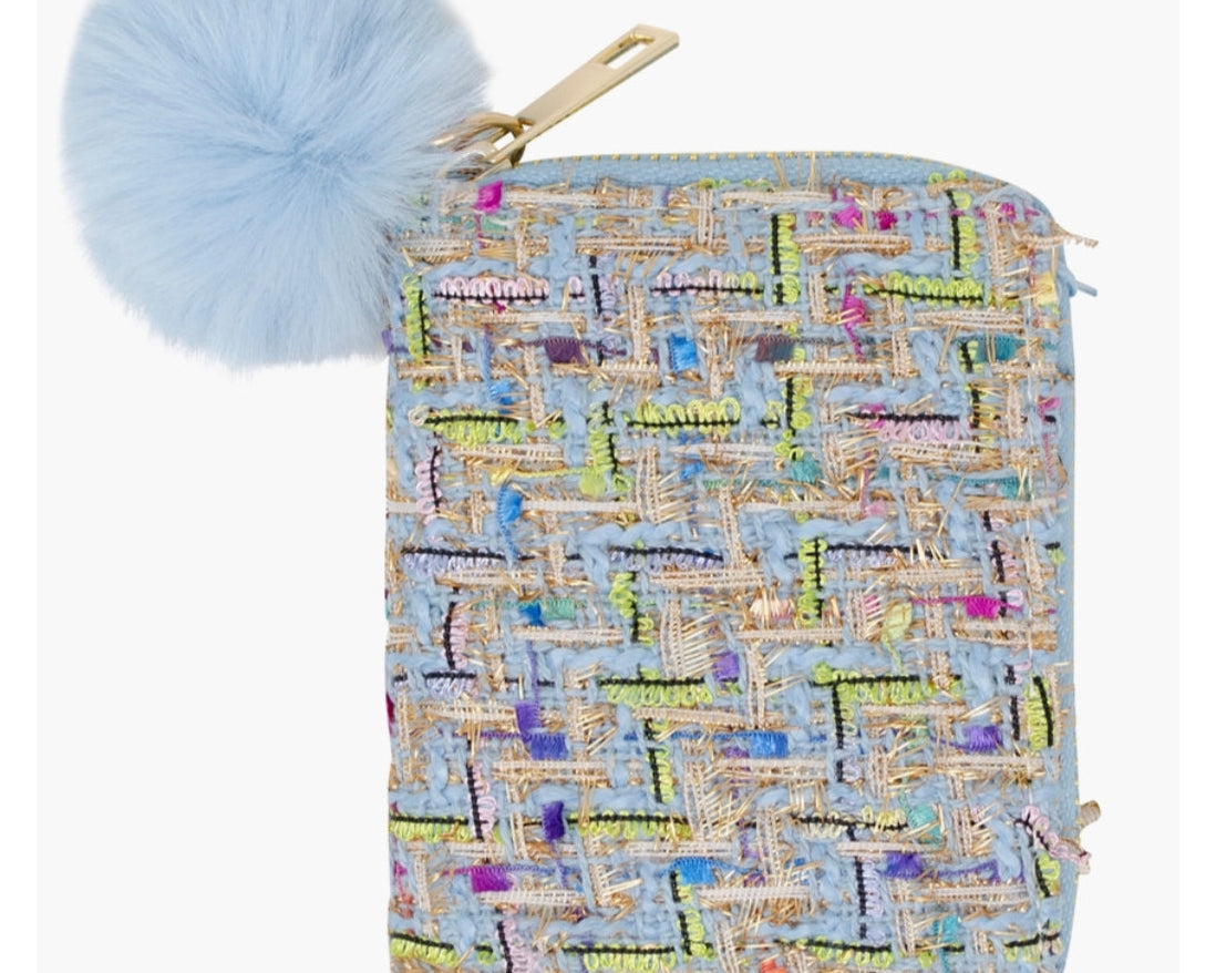 Zomi Gems - Tiny Treats Tweed Wallet - hip-kid