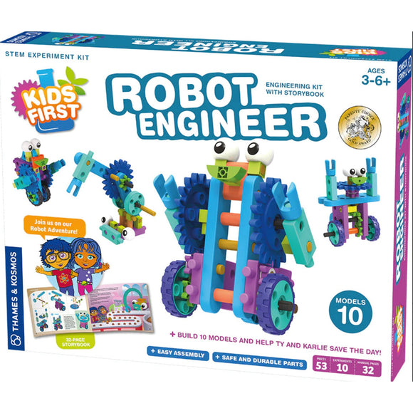 Thames & Kosmos *NEW LOOK* Robot Engineer - hip-kid