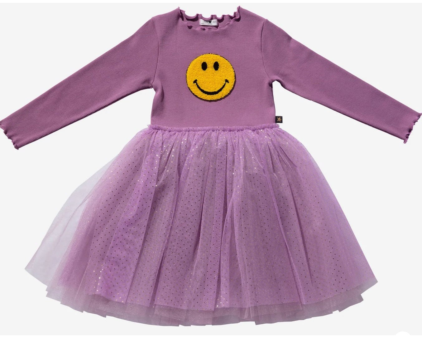Petite Hailey Smile Tutu Dress - Dark Pink - hip-kid
