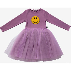 Petite Hailey Smile Tutu Dress - Dark Pink - hip-kid