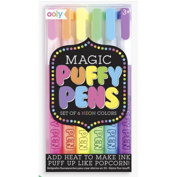 OOLY magic neon puffy pens - hip-kid