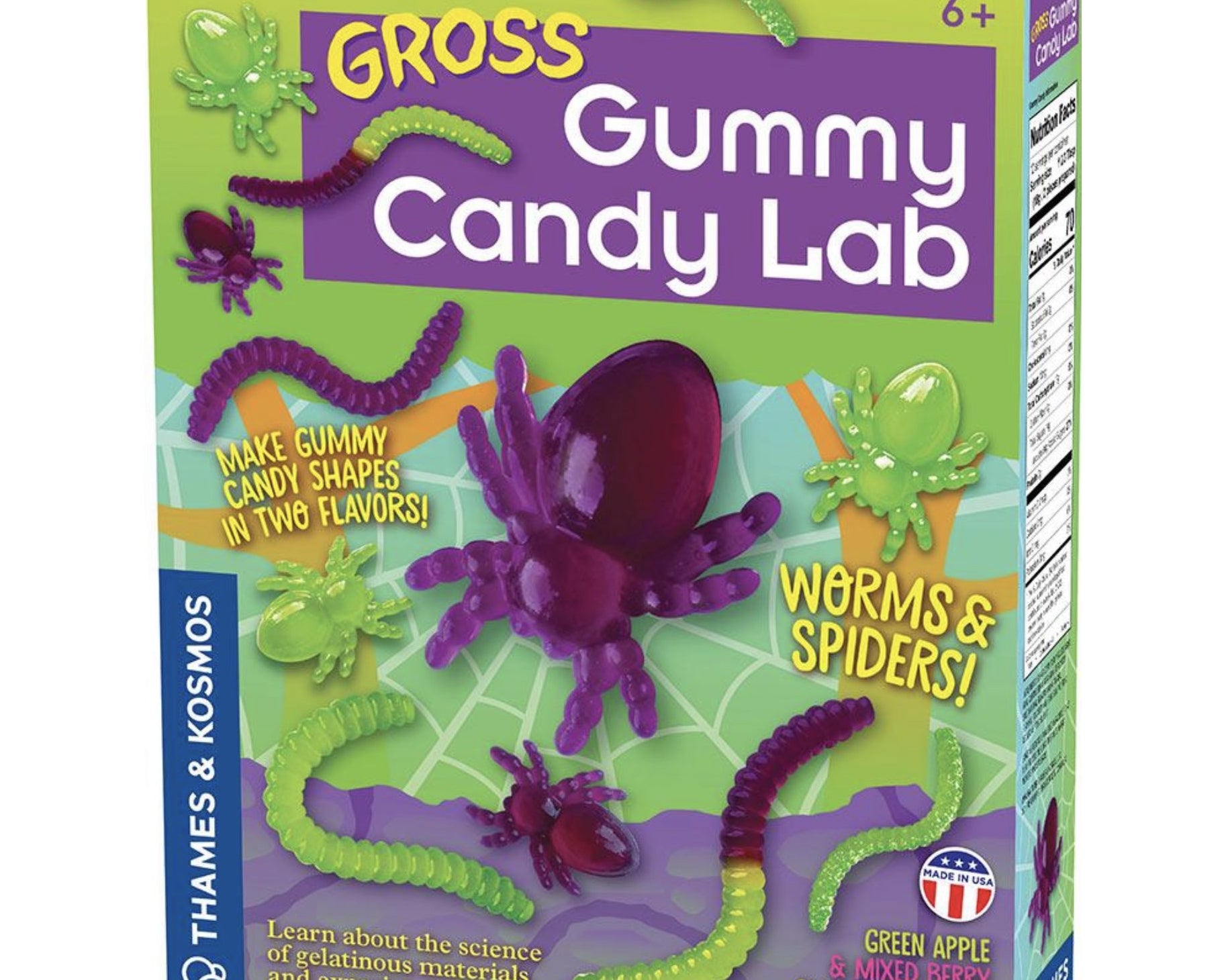 Thames & Kosmos Gross Gummy Candy Lab - Worms - hip-kid