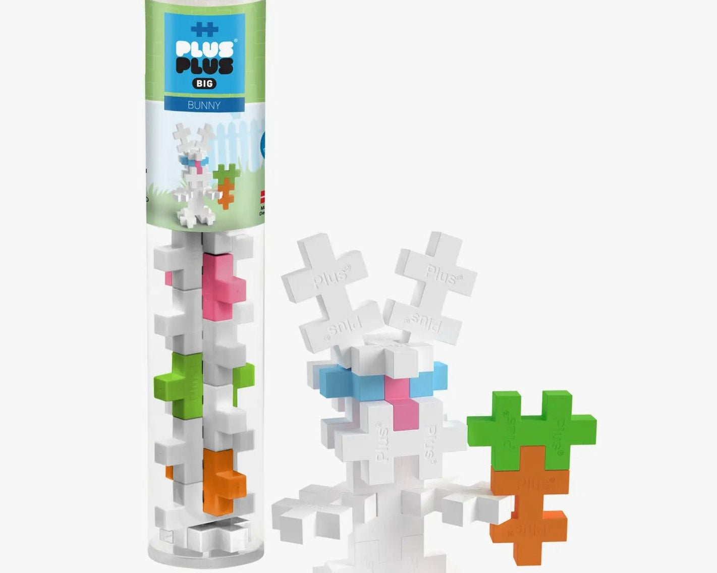 Plus Plus Big Tube Bunny - hip-kid