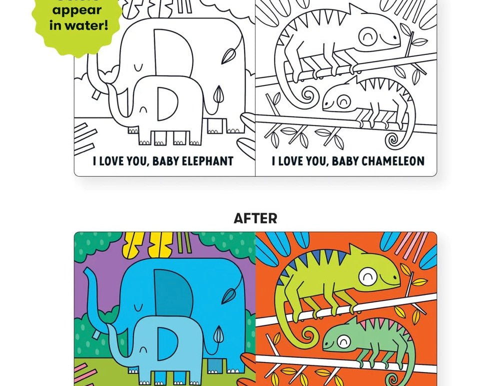 I Love You, Baby - Color Magic Bath Book - hip-kid