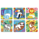 I Love You Match Up Puzzles - Jungle Babies - hip-kid