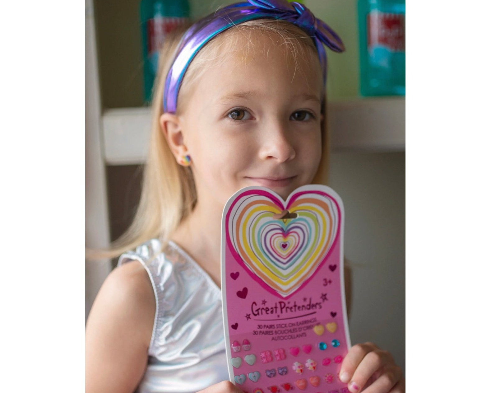 CEC Heart Sticker Earrings - hip-kid