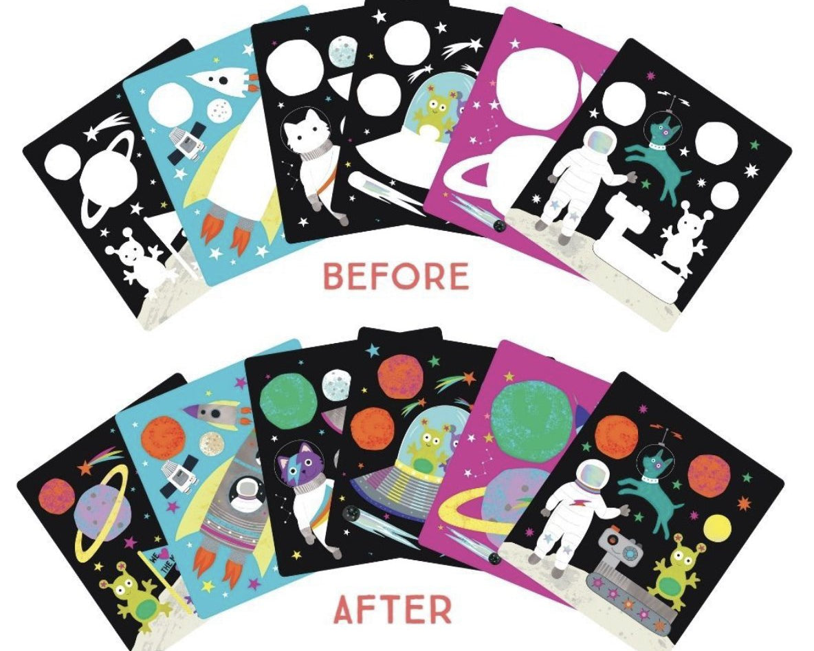 Floss & Rock Space Waterpad Flip Book - hip-kid