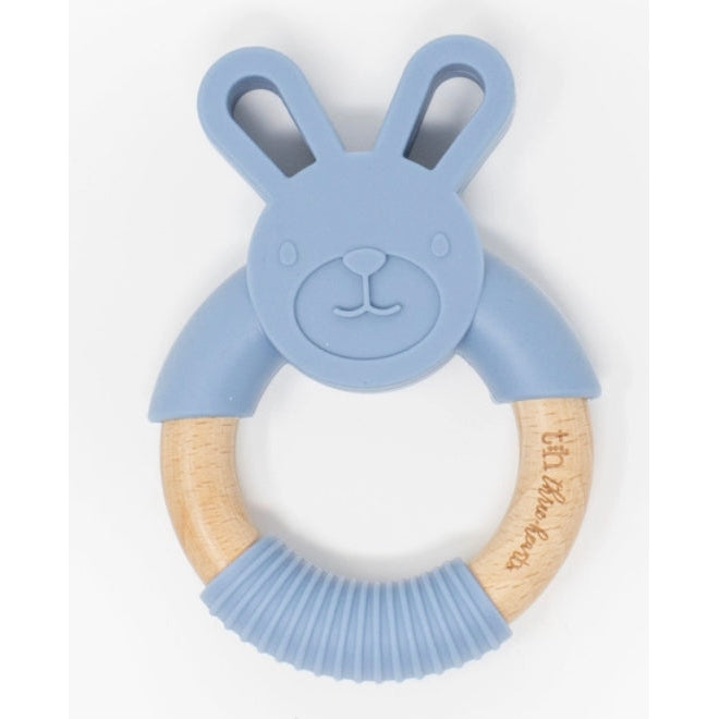 Three Hearts Bunny Ear Teether - hip-kid