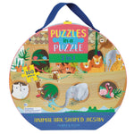 Floss & Rock Jungle 3 in 1 100pc Jigsaw Puzzle - hip-kid