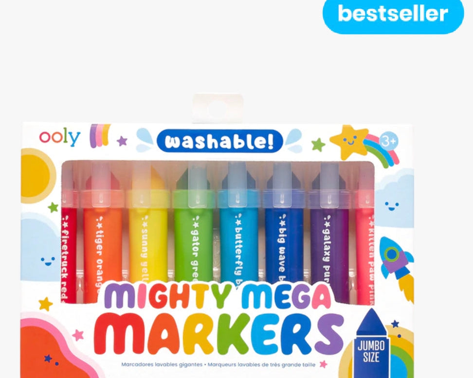 OOLY Mighty Mega Markers - set of 8 - hip-kid
