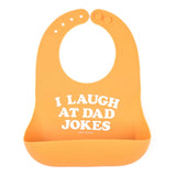 Bella Tunno I Laugh at Dad Jokes Wonder Bib - hip-kid