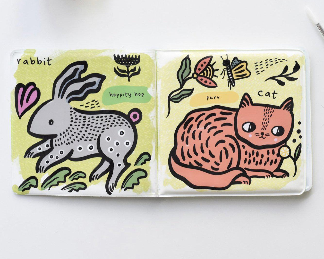 Wee Gallery Bath Book: Who Loves Pets? - hip-kid
