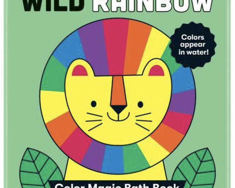 Wild Rainbow Color Magic Bath Book - hip-kid