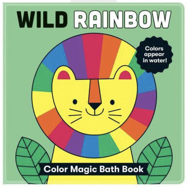 Wild Rainbow Color Magic Bath Book - hip-kid