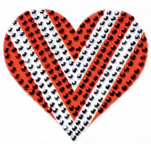 Sticker Beans - Red & White Heart - hip-kid