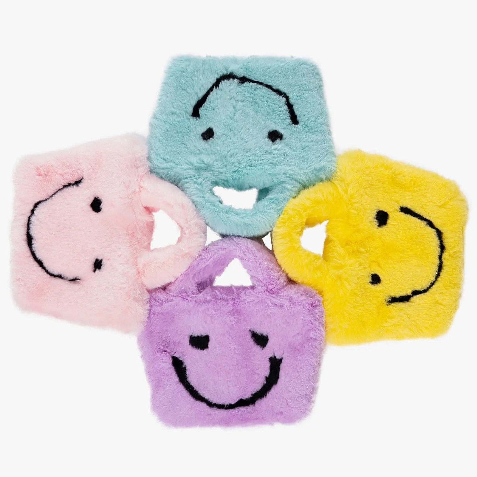 Awesome Smiley Face Bag - Super Fuzzy